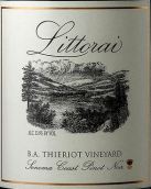 利托雷酒莊B.A.塞里奧特園黑皮諾紅葡萄酒(Littorai B. A. Thieriot Vineyard Pinot Noir, Sonoma Coast, USA)