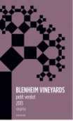 布倫海姆味而多紅葡萄酒(Blenheim Vineyards Petit Verdot, USA)