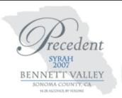 前例酒莊西拉紅葡萄酒(Precedent Syrah, Bennett Valley, USA)