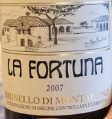 拉弗圖娜酒莊布魯奈羅紅葡萄酒(La Fortuna Brunello di Montalcino, Tuscany, Italy)