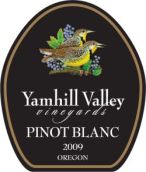 巖希爾谷白皮諾干白葡萄酒(Yamhill Valley Pinot Blanc, Oregon, USA)
