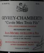 麒龙酒庄三子特酿（热夫雷-香贝丹村）红葡萄酒(Jean-Michel Guillon & Fils Cuvee Mes Trois Fils, Gevrey-Chambertin, France)