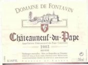 楓丹酒莊教皇新堡白葡萄酒(Domaine de Fontavin, Chateauneuf-du-Pape, France)