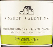 迈克厄本酒庄圣瓦伦丁白皮诺白葡萄酒(St. Michael Eppan Sanct Valentin Pinot Bianco Alto Adige, Trentino-Alto Adige, Italy)