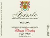 伊皮拉酒莊奇亞拉波西莫斯考尼園巴羅洛紅葡萄酒(E. Pira & Figli Chiara Boschis Mosconi Barolo DOCG, Piedmont, Italy)