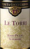 格里芬酒莊托里皮切諾紅葡萄酒(Cocci Grifoni Le Torri Rosso Piceno DOC, Marche, Italy)