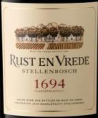 瑞斯德路酒莊1694系列紅葡萄酒(Rust en Vrede 1694 Classification Red, Stellenbosch, South Africa)