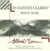 阿伯曼酒莊圣克萊爾黑皮諾紅葡萄酒(Albert Mann les Saintes Claires Pinot Noir, Alsace, France)