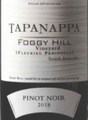 塔娜酒莊朦朧山莊園黑皮諾紅葡萄酒(Tapanappa Foggy Hill Pinot Noir, Southern Fleurieu, Australia)