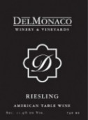 德摩納哥雷司令甜白葡萄酒(DelMonaco Winery & Vineyards Riseling, Tennessee, USA)