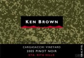 肯布朗卡格薩奇園黑皮諾干紅葡萄酒(Ken Brown Cargasacchi Vineyard Pinot Noir, Sta Rita Hills, USA)