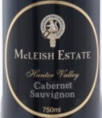 麥克萊什赤霞珠干紅葡萄酒(Mcleish Estate Cabernet Sauvignon,Hunter Valley,Australia)