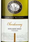 里奇蒙·格魯夫限量版霞多麗干白葡萄酒（阿德萊德山）(Richmond Grove Limited Release Chardonnay, Adelaide Hills, Australia)