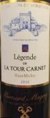 拉圖嘉利酒莊傳奇特釀紅葡萄酒(Chateau La Tour Carnet Cuvee Legende, Haut-Medoc, France)