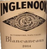 伊哥諾酒莊布蘭克尼奧克斯干白葡萄酒(Inglenook Blancaneaux, Rutherford, USA)