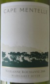 曼達岬瑪珊-瑚珊干白葡萄酒(Cape Mentelle Marsanne - Roussanne, Margaret River, Australia)