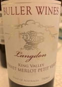 布萊爾酒莊蘭登卡本內(nèi)-梅洛-味而多紅葡萄酒(Buller Wines Langdon Cabernet Merlot Petit Verdot, King Valley, Australia)