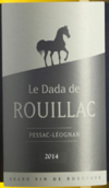 霍雅克酒莊達(dá)達(dá)主義白葡萄酒(Chateau de Rouillac Le Dada de Rouillac Blanc, Pessac-Leognan, France)