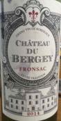 伯杰酒莊特釀干紅葡萄酒(Chateau du Bergey Cuvee, Fronsac, France)