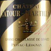 拉圖瑪?shù)傺趴司魄f紅葡萄酒(Chateau Latour-Martillac, Pessac-Leognan, France)