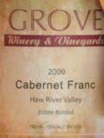 戈洛夫酒莊品麗珠干紅葡萄酒(Grove Winery & Vineyards Cabernet Franc, North Carolina, USA)