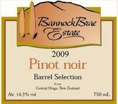 班諾克山坡木桶精選黑皮諾干紅葡萄酒(Bannock Brae Estate Barrel Selection Pinot Noir, Central Otago, New Zealand)