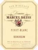 Domaine Marcel Deiss Pinot Blanc, Alsace, France