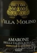 維拉莫里諾阿瑪羅尼干紅葡萄酒(Villa Molino Amarone della Valpolicella DOCG, Veneto, Italy)