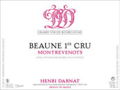 亨利達(dá)納酒莊蒙特維斯（伯恩一級園）干紅葡萄酒(Henri Darnat Montrevenots, Beaune 1er Cru, France)