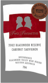 荊樹嶺雙錫人珍藏赤霞珠干紅葡萄酒(Wattle Ridge Two Tinsmith Reserve Cabernet Sauvignon, Blackwood Valley, Australia)