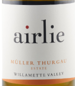 艾爾利米勒-圖高白葡萄酒(Airlie Muller Thurgau, Willamette Valley, USA)