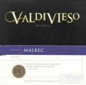 瓦帝維索馬爾貝克紅葡萄酒(Valdivieso Malbec, Central Valley, Chile)