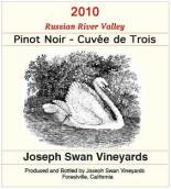 約瑟夫斯旺三號系列黑皮諾干紅葡萄酒(Joseph Swan Vineyards Cuvee de Trois Pinot Noir, Russian River Valley, USA)