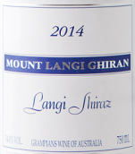 藍(lán)脊山酒莊設(shè)拉子紅葡萄酒(Mount Langi Ghiran Langi Shiraz, Grampians, Australia)