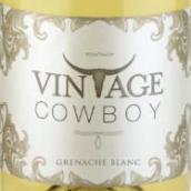 復古牛仔酒莊白歌海娜白葡萄酒(Vintage Cowboy Winery Grenache Blanc, Edna Valley, USA)