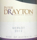 彼得德雷頓首發(fā)系列梅洛紅葡萄酒(Peter Drayton Premium Release Merlot, Hunter Valley, Australia)