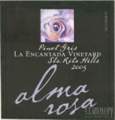 阿爾瑪羅莎恩康塔達園灰皮諾干白葡萄酒(Alma Rosa La Encantada Vineyard Pinot Gris, Sta Rita Hills, USA)