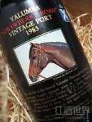 御蘭堡良駒草莓年份波特酒(Yalumba Thoroughbred Series Strawberry Road Vintage Port, Baross Valley, Australia)