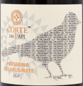 科尔特帕皮酒庄帕斯琳娜白葡萄酒(Corte dei Papi Passerina del Frusinate IGT, Lazio, Italy)