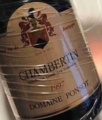 彭壽香貝丹特級園紅葡萄酒(Domaine Ponsot Chambertin Grand Cru, Cote de Nuits, France)