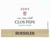 Roessler Cellars Clos Pepe Pinot Noir, Sta. Rita Hills, USA