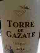 托梅洛索酒莊加沙塔珍藏紅葡萄酒(Bodega Vinicola de Tomelloso Torre de Gazate Reserva, La Mancha, Spain)