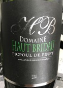 上布里多酒莊皮內(nèi)特匹格普勒白葡萄酒(Domaine Haut Bridau Picpoul de Pinet, Languedoc-Roussillion, France)