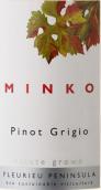 旻科酒莊會(huì)灰皮諾干白葡萄酒(Minko Pinot Grigio, Southern Fleurieu, Australia)