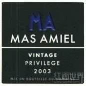 阿美爾酒莊年份特權(quán)干紅葡萄酒(Mas Amiel Vintage Privilege, Maury, France)