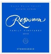 瑞望“石頭感覺”西拉干紅葡萄酒(Reynvaan Stonessence Syrah, Walla Walla Valley, USA)