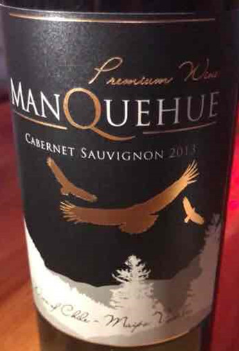 manquehue reserva cabernet sauvignon, maipo valley, chile红酒