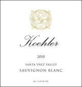 可拉酒莊長(zhǎng)相思干白葡萄酒(Koehler Winery Sauvignon Blanc, Santa Ynez Valley, USA)