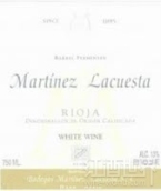 馬丁內(nèi)斯·拉奎斯塔酒莊橡木桶發(fā)酵白葡萄酒(Martinez Lacuesta Blanco Fermentado en Barrica, Rioja DOCa, Spain)