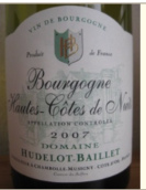 巴耶酒莊勃艮第霞多麗白葡萄酒(Domaine Hudelot Baillet Bourgogne Chardonnay, Burgundy, France)